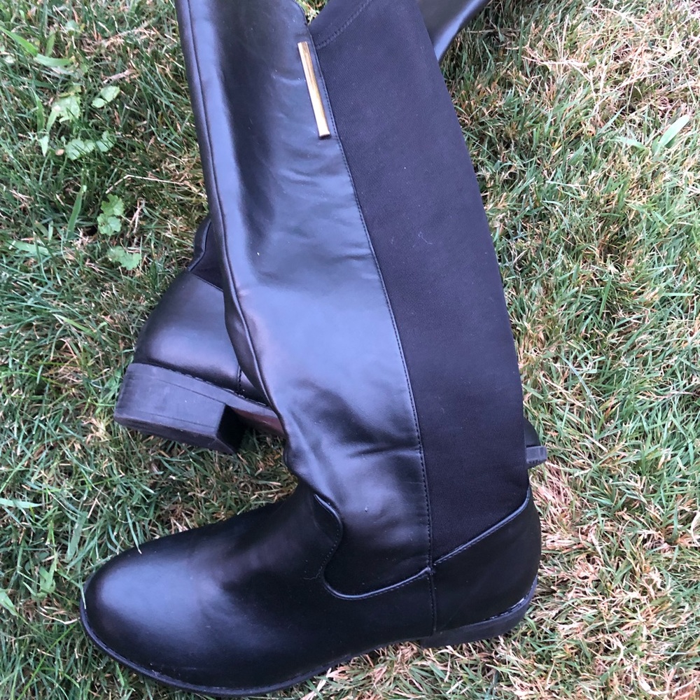 Francesca’s calf height boots